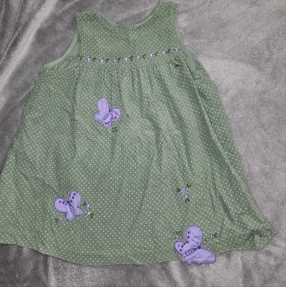 Kids Green Dress